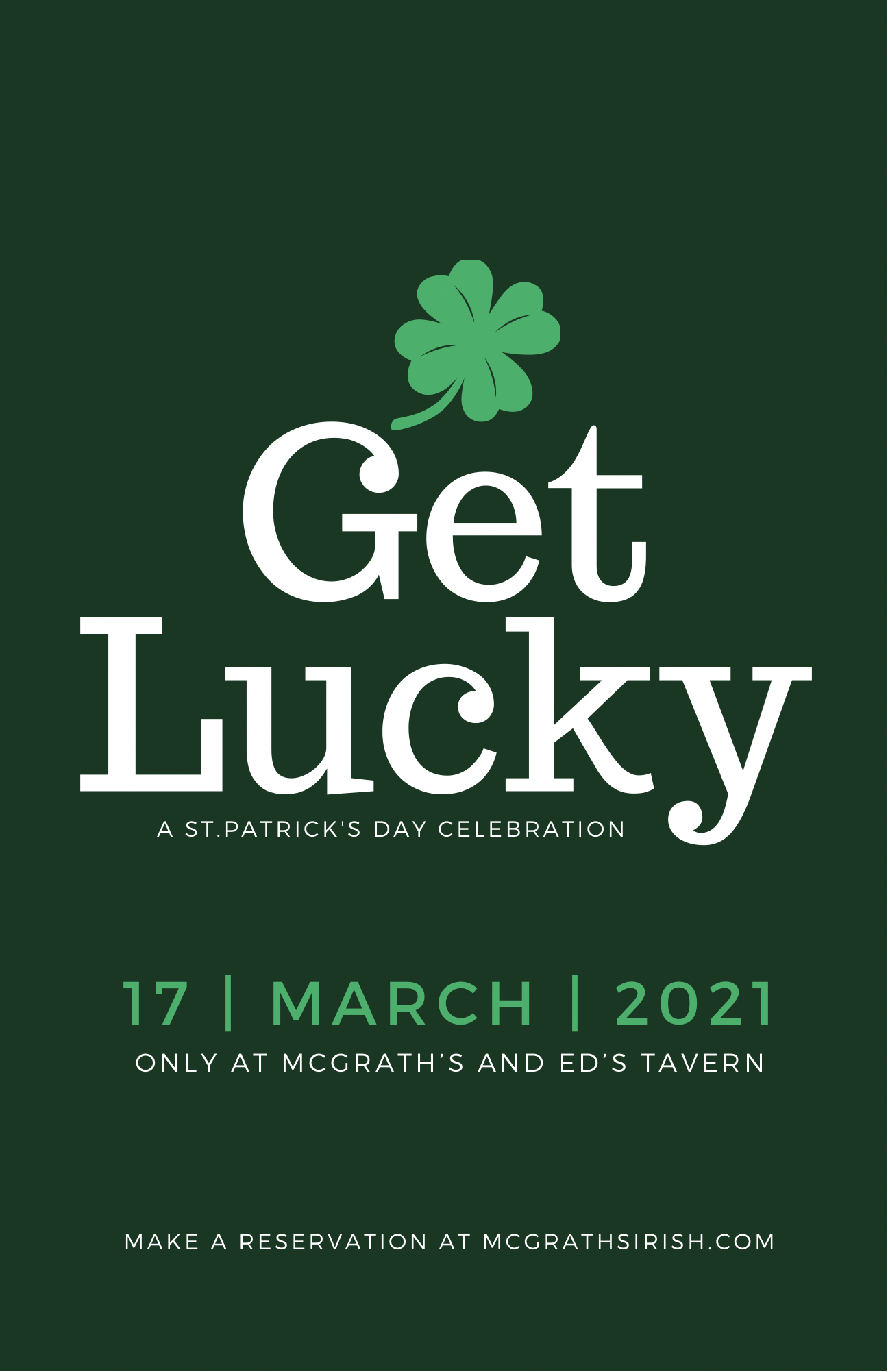 Celebrate St. Patrick’s Day with Us!