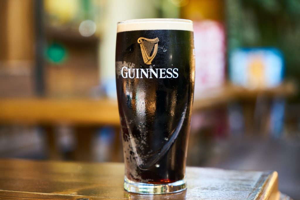 Irish pub drink Guinness