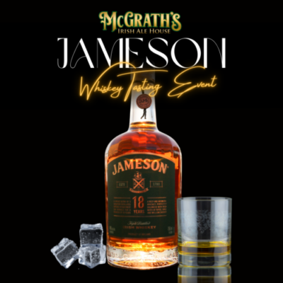 Jameson Whiskey Tasting Event at McGrath’s