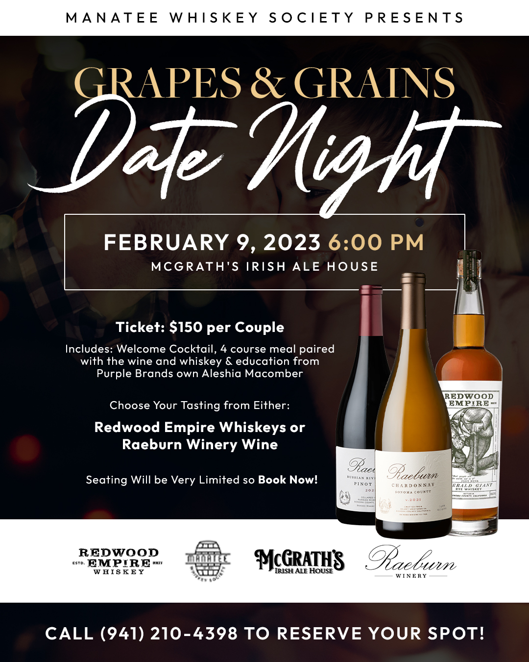Grapes & Grains Date Night at McGraths